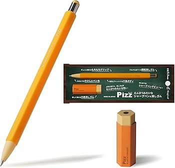 シャーペンについてる消しゴム Amazon.co.jp: Pizz（ピッツ） えんぴつみたいなシャープペン